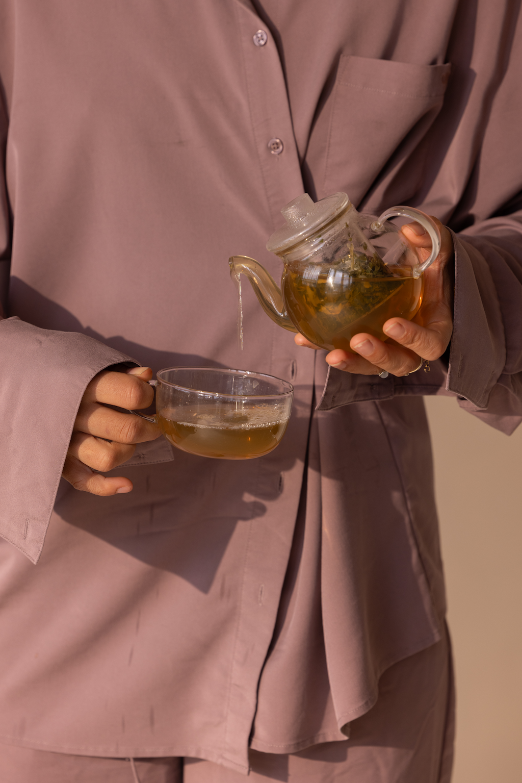 Cycle Tea wordt ingeschonken als rustig ritueelmoment voor moeders.